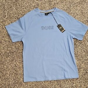 Hugo Boss Bright Blue Short Sleeve Tee